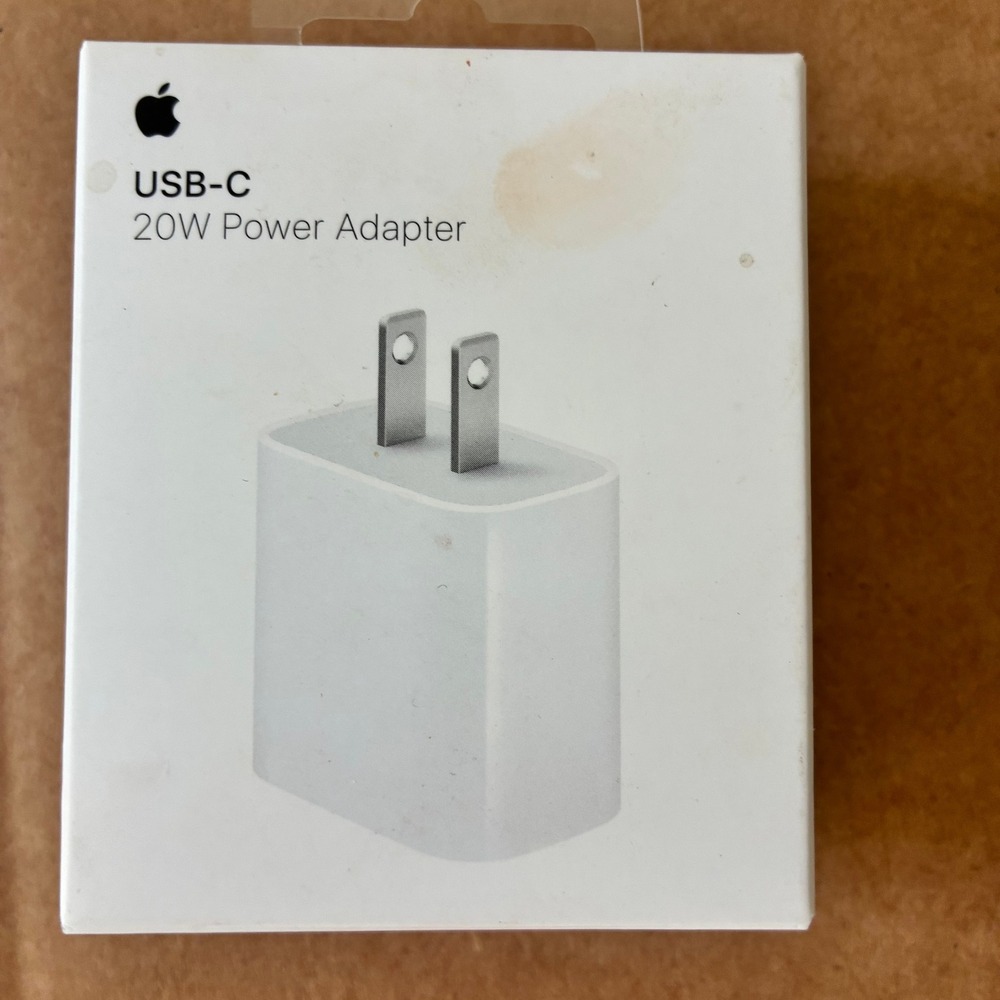 Apple 20W USB-C Power Adapter Wall Charger White MHJA3AM/A A2305